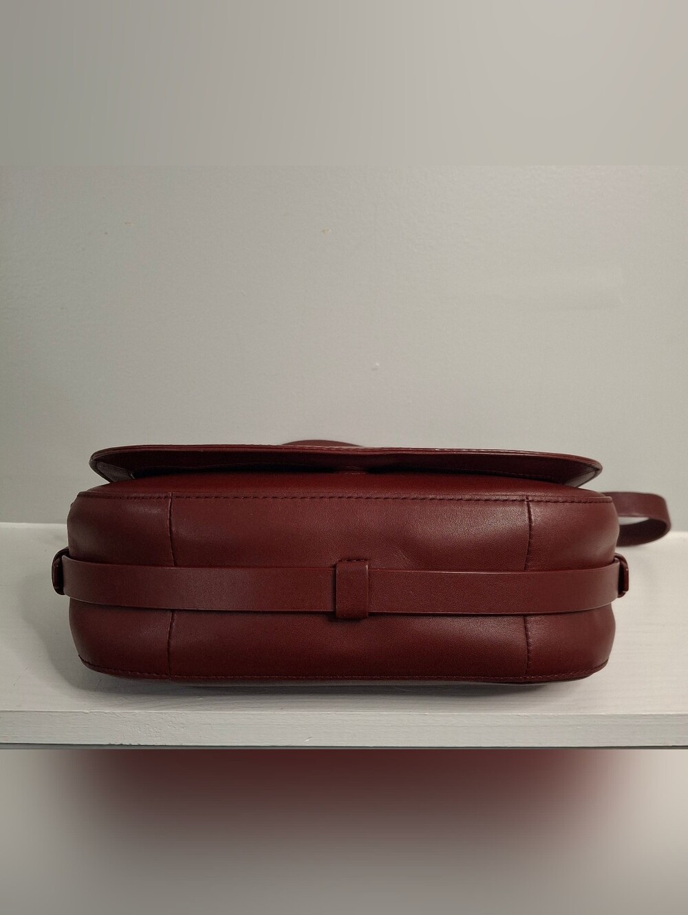 Kate Spade Burgundy Leather Flap Crossbody Shoulder Bag Great condition - Picture 3 of 5